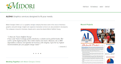 Desktop Screenshot of midori-designs.com